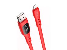 HOCO S6 для передачи данных и зарядки USB-Lightning, 2.4A, 1.2м, красный