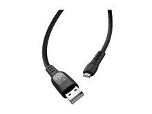 HOCO S6 для передачи данных и зарядки USB-microUSB, 2.4A, 1.2м, черный