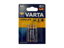 Батарейка Varta AA Mignon Longlife LR6 1.5V щелочная (алкалиновая) (2шт блистер)