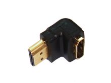 Переходник HDMI папа - HDMI мама (Г-образный)