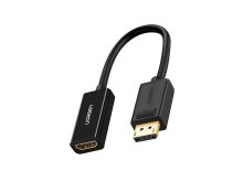 Конвертер сигнала UGREEN MM137 DisplayPort to HDMI Female Converter 1080P  40362