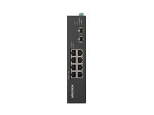 Коммутатор сетевой PoE HIKVISION DS-3T0510HP-E/HS 8xPoE100Mb/s  неуправляемый