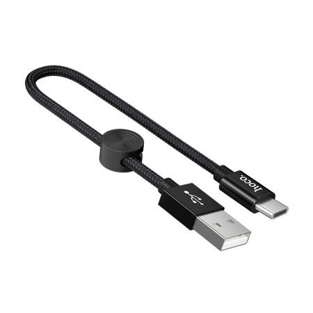 HOCO X35 Premium USB-Type-C для передачи данных и зарядки, 2.4А, 0.25m, black