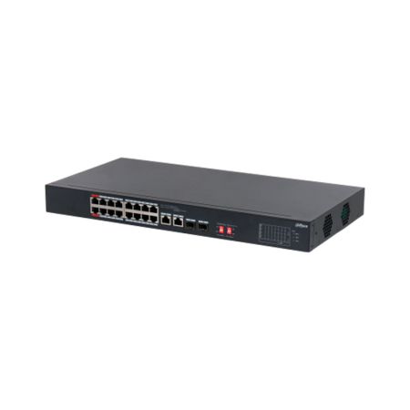 Коммутатор сетевой PoE DAHUA DH-S3218-16ET-135   16xPoE 100Mbt/s управляемый