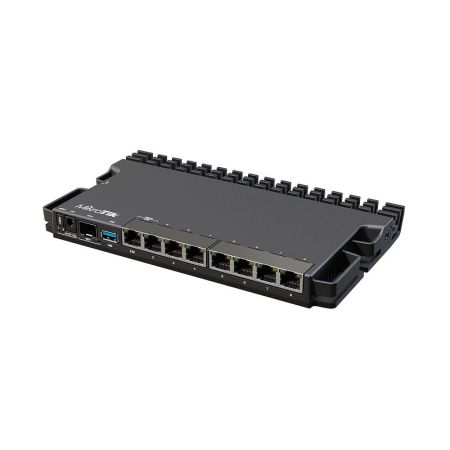 Маршрутизатор MikroTik RB5009UG+S+IN 7xLAN 1Gb/s 1x2.5Gb/s 1xSFP+ Passive PoE USB 3.0