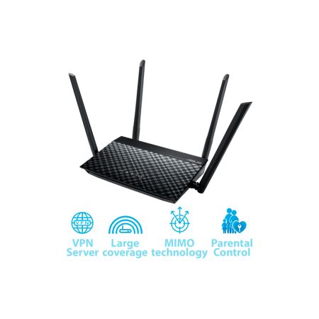 Роутер Wi-Fi ASUS RT-N19 600Mb/s 2.4GHz 2xLAN 100Mb/s