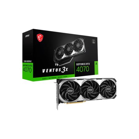 Видеокарта MSI GeForce RTX 4070 VENTUS 3X E 12G