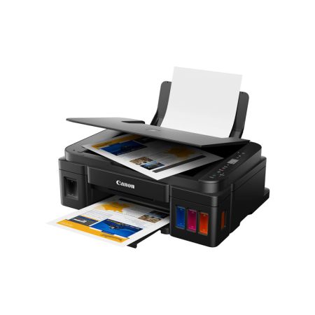 МФУ Canon PIXMA G3410 (Printer-copier-scaner, A4, СНПЧ 4color, (Black 8.8ppm/ Colour 5ppm), printer 4800x1200dpi, scaner 1200х600 dpi, USB, Wi-Fi)