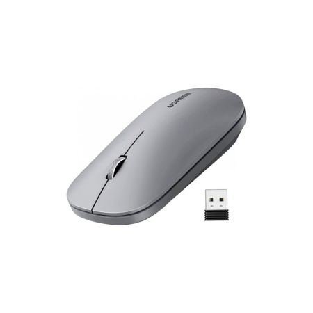 Мышь беспроводная UGREEN MU001 Portable Wireless Mouse grey