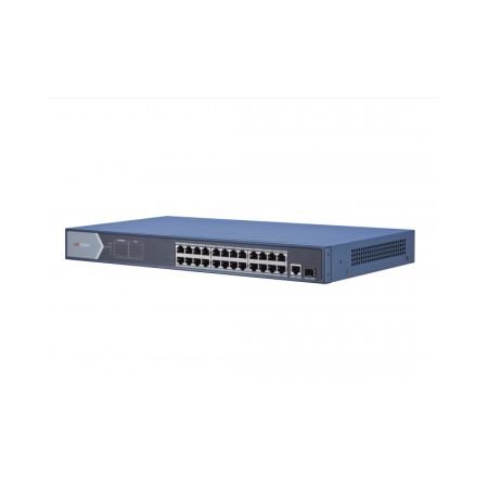 Коммутатор сетевой PoE HIKVISION DS-3E0526P-E/M  24x PoE 100Mb/s неуправляемый