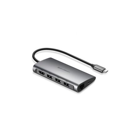 UGREEN CM121 USB-C 2 USB 3.0 HDMI RJ45 SD/TF Type C