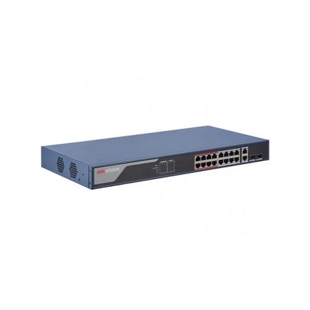 Коммутатор сетевой PoE HIKVISION DS-3E1318P-EI  16xPoE 100Mb/s управляемый