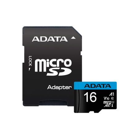 micro SDHC Card ADATA 16GB UHS-I Class 10 A1