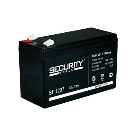 Аккумулятор Security Force SF1207 12V 7Ah